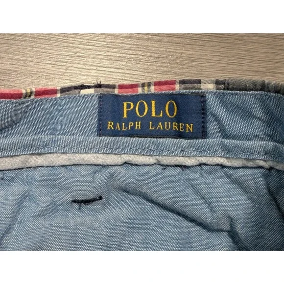 Polo Ralph Lauren Men's Madras Multicolor Patchwork Plaid Shorts Size 44x9 - Picture 2 of 6